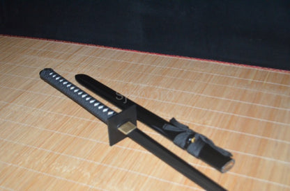 Obsidian Gale Katana – Precision Forged with 9260 Spring Steel