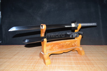 Obsidian Gale Katana – Precision Forged with 9260 Spring Steel