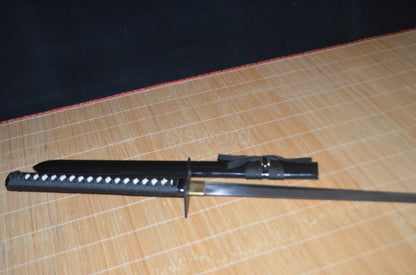 Obsidian Gale Katana – Precision Forged with 9260 Spring Steel