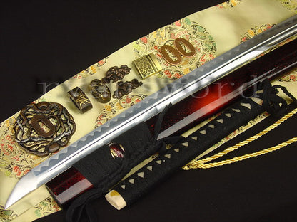 Katana 1095 High Carbon Steel top quality tsuba full tang sharp japanese sword
