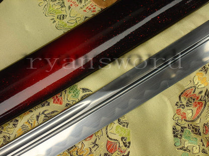 Katana 1095 High Carbon Steel top quality tsuba full tang sharp japanese sword