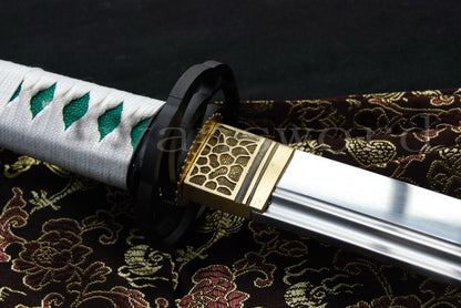 Katana 1095 High Carbon Steel top quality iron tsuba full tang sharp japanese sword black