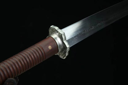 Chinese top quality Ancient Dao Sword feather style fitting handcraft best for collection