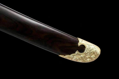 Chinese top quality Ancient Sword folded pattern steel handcraft best for collection