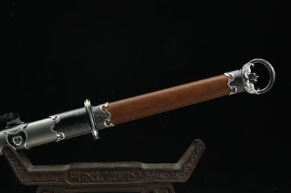 Chinese top quality Ancient Dao Sword two dragon circle handcraft best for collection