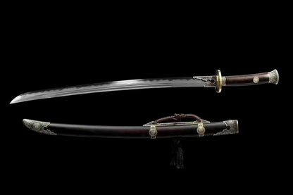 Chinese top quality Ancient Sword flowers style fitting handcraft best for collection