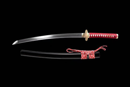 Authentic Katana swords full tang dragon tsuba T10 steel clay tempered sharp
