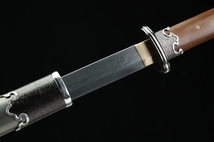 Chinese top quality Ancient Dao Sword two dragon circle handcraft best for collection