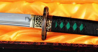T10 Steel Clay Tempered Katana Japanese sword for samurai full tang battle ready razor sharp