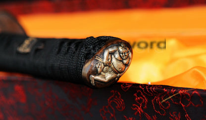 T10 Steel Clay Tempered Katana Japanese sword for samurai full tang battle ready razor sharp