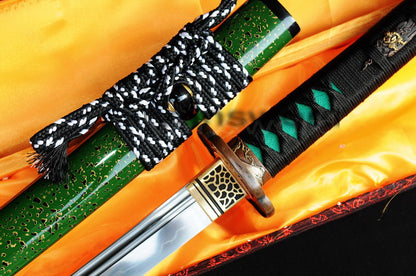 T10 Steel Clay Tempered Katana Japanese sword for samurai full tang battle ready razor sharp