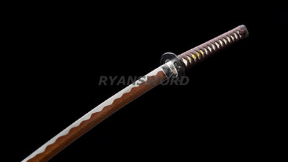 Japanese Katana 2 Piece Set 1095 High Carbon Steel+Folded Steel