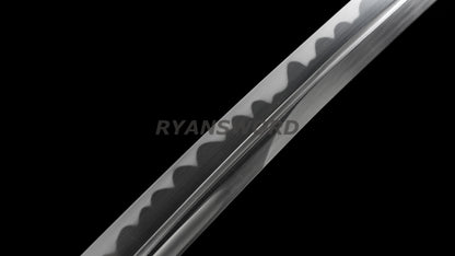 Japanese Sword Set Katana+Wakizashi Unokubi-Zukuri Blade Full Tang