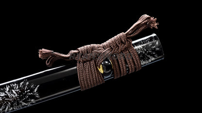 Japanese Sword Set Katana+Wakizashi Unokubi-Zukuri Blade Full Tang
