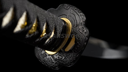 Tanto Japanese Short Sword 1095 High Carbon Steel Clay Tempered
