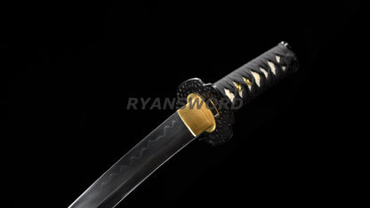 Tanto Japanese Short Sword 1095 High Carbon Steel Clay Tempered