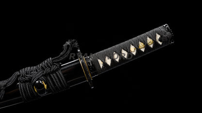 Tanto Japanese Short Sword 1095 High Carbon Steel Clay Tempered