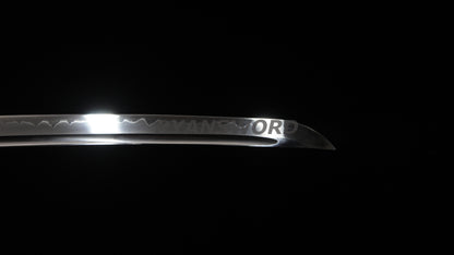 Tachi Japanese Sword 1095 High Carbon Steel Clay Tempered Full Tang Sharp