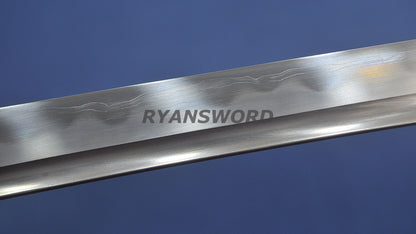 Clay Tempered Shirasaya Katana Sanmai Combined Material Full Tang Sharp Light Cutting