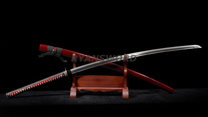 53" Odachi Japanese Long Sword 1095 Carbon Steel Functional Sharp