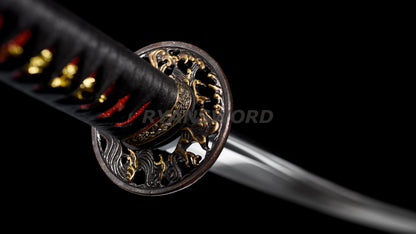 53" Odachi Japanese Long Sword 1095 Carbon Steel Functional Sharp