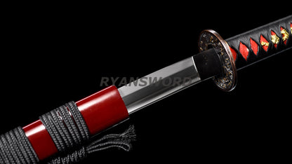 53" Odachi Japanese Long Sword 1095 Carbon Steel Functional Sharp