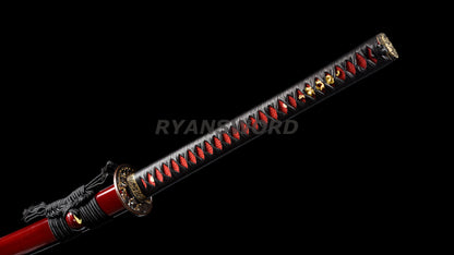 53" Odachi Japanese Long Sword 1095 Carbon Steel Functional Sharp