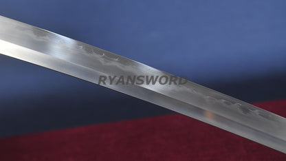 Wakizashi Honsanmai Clay Tempered Full Rayskin Saya Copper Tsuba Heavy Cutting