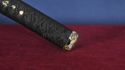 Wakizashi Honsanmai Clay Tempered Full Rayskin Saya Copper Tsuba Heavy Cutting