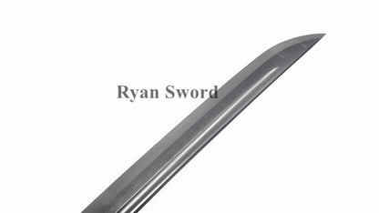 Wakizashi Damascus Folded Steel Full Tang Sharp japanese swords