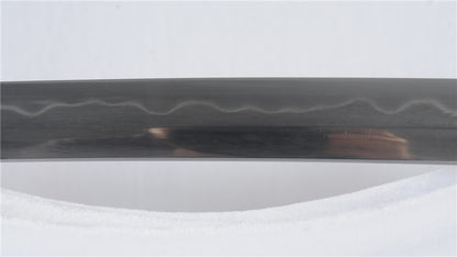 Tachi Clay Tempered 1095 Carbon Steel Folded Blade Full-Rayskin Saya full tang