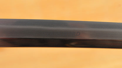 Tachi Clay Tempered Hazuya Polish Gold-Plated Copper Fittings full tang sharp