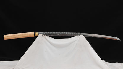 Shirasaya Katana Honsanmai Clay Tempered Traditional Polish full tang sharp