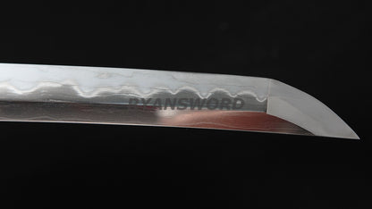 Shirasaya Katana Honsanmai Clay Tempered Traditional Polish full tang sharp