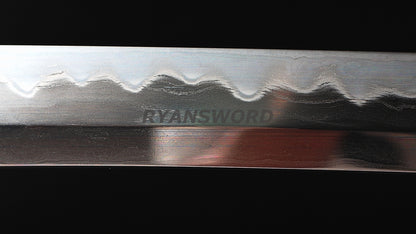 Shirasaya Katana Honsanmai Clay Tempered Traditional Polish full tang sharp