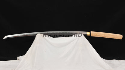 Shirasaya Katana Honsanmai Clay Tempered Traditional Polish full tang sharp