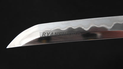 Shirasaya Katana Honsanmai Clay Tempered Traditional Polish full tang sharp