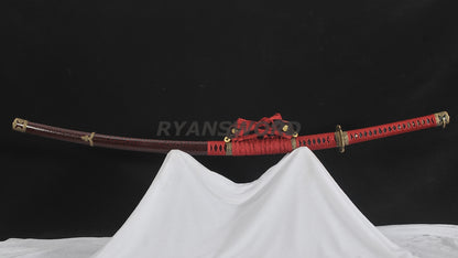 Tachi 1095 High Carbon Steel Clay Tempered full tang sharp japanese sword