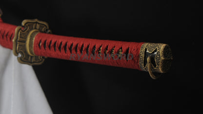 Tachi 1095 High Carbon Steel Clay Tempered full tang sharp japanese sword