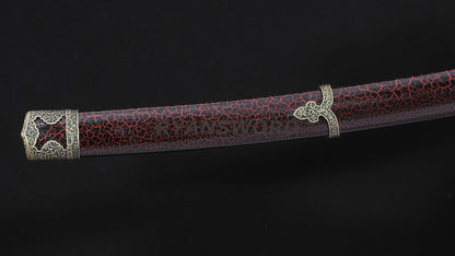 Tachi 1095 High Carbon Steel Clay Tempered full tang sharp japanese sword