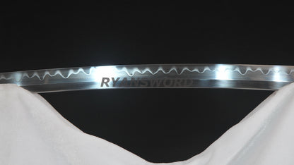 Tachi 1095 High Carbon Steel Clay Tempered full tang sharp japanese sword