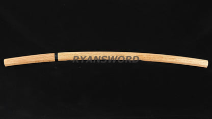 O-Kissaki katana Clay Tempered Hazuya Polish Shirasaya full tang sharp