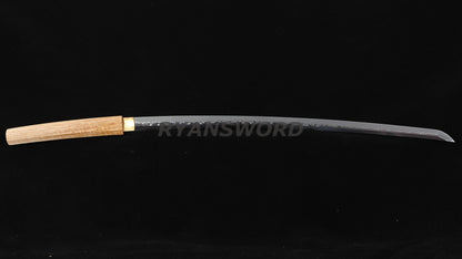 Tamahagane Shirasaya Katana Japanese Sword Clay Tempered Hand-Polished