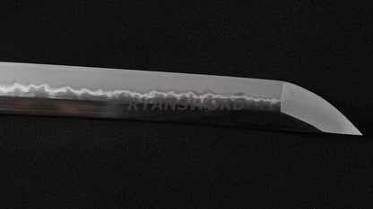 Tamahagane Shirasaya Katana Japanese Sword Clay Tempered Hand-Polished