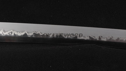 Tamahagane Shirasaya Katana Japanese Sword Clay Tempered Hand-Polished