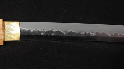 Tamahagane Shirasaya Katana Japanese Sword Clay Tempered Hand-Polished