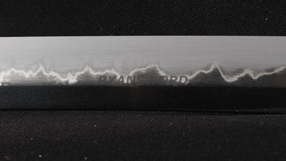 Tamahagane Shirasaya Katana Japanese Sword Clay Tempered Hand-Polished