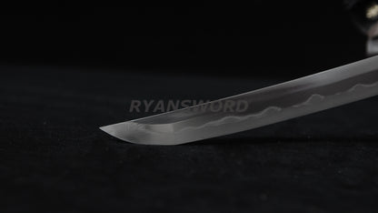 Tachi Honsanmai Cay Tempered Hazuya Polish full tang sharp