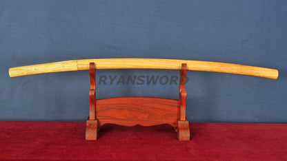 Shirasaya T10 Steel Clay Tempered High-End Polish full tang sharp