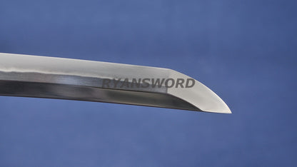 Shirasaya T10 Steel Clay Tempered High-End Polish full tang sharp